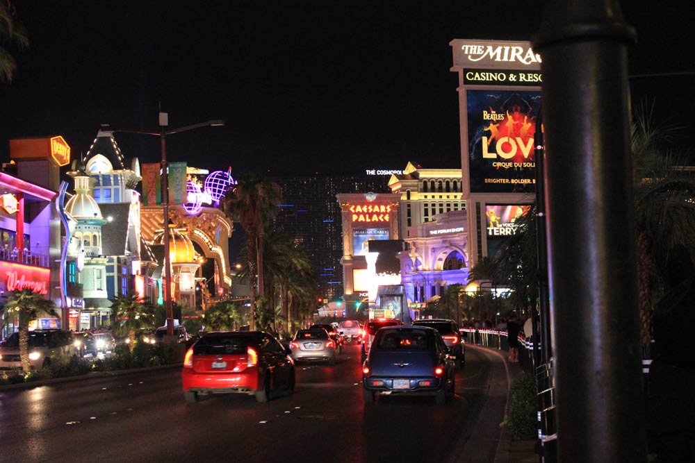 Le strip Las Vegas ciao tutti